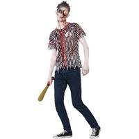 Costumatie Zombi XS - Jucator de Baseball