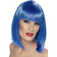 Peruca Glam albastra