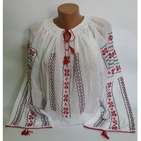 Ie traditionala romaneasca cu maneca lunga