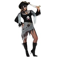 Costumatie pirat fantoma XS-S