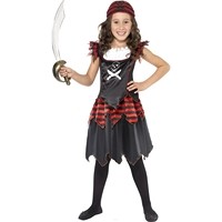 Costumatie Pirat Gothic fetite 10-12 ani