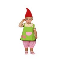 Costumatie Green Elf fetite 6-12 luni