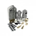 Set decorativ Halloween - Cimitir 24 de piese