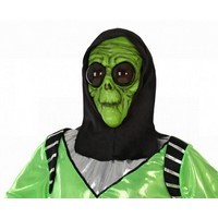 Masca Halloween Extraterestru Verde