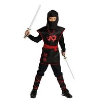 Costum Ninja Warrior baieti 4-5 ani