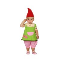 Costumatie Green Elf fetite 0-6 luni