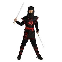 Costum Ninja Warrior baieti 6-7 ani