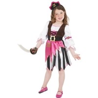 Costum pirati fetite 7-9 ani